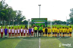 Khai mạc Giải bóng đá U11 tại Cụm thi đấu vòng loại số 3