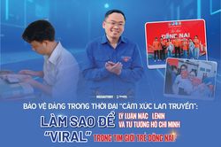 [Loạt Megastory] Bảo vệ Đảng trong thời đại 'cảm xúc lan truyền': Làm sao để lý luận Mác - Lênin và tư tưởng Hồ Chí Minh 'viral' trong tim giới trẻ Đồng Nai? (Kỳ 1)