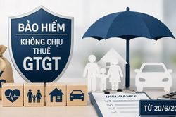 Từ 20/6, nhiều loại bảo hiểm không chịu thuế giá trị gia tăng
