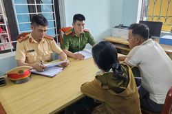Xử lý người phụ nữ nằm giữa đường, cản trở giao thông