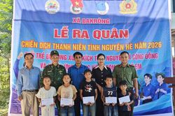 Đakrông: Ra quân chiến dịch thanh niên tình nguyện hè năm 2026