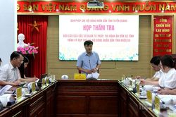 Ban Pháp chế HĐND tỉnh thẩm tra báo cáo trình Kỳ họp thứ tư, HĐND tỉnh khóa XX