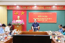 Đảng ủy các cơ quan Đảng tỉnh Thái Nguyên: Cho ý kiến vào nhiều nội dung
