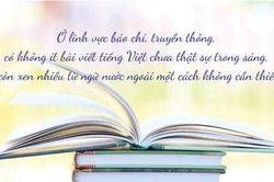 Giữ gìn bản sắc văn hóa tiếng Việt
