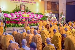 Lễ chung thất Trưởng lão Hòa thượng Thích Giác Tường tại pháp viện Minh Đăng Quang