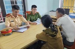 Quảng Trị: Xử lý người phụ nữ chặn đầu ô tô rồi nằm ngang đường gây cản trở giao thông