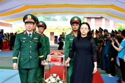 Lào Cai: Đón 9 liệt sĩ trở về đất mẹ Bát Xát sau hành trình dài nơi biên cương