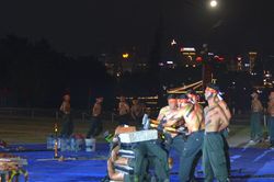 Những m&agrave;n tr&igrave;nh diễn đỉnh cao tại Hội thao khu vực 3