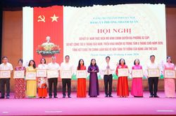 Phường Thanh Xu&acirc;n sơ kết 1 năm vận h&agrave;nh m&ocirc; h&igrave;nh ch&iacute;nh quyền địa phương 2 cấp
