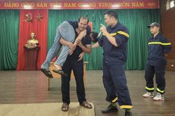 Bồi dưỡng nghiệp vụ phòng cháy, chữa cháy và cứu nạn, cứu hộ tại các doanh nghiệp có kho vật liệu nổ công nghiệp
