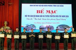 Trao giải Hội thi c&aacute;n bộ Đo&agrave;n giỏi v&agrave; tuy&ecirc;n truyền vi&ecirc;n trẻ năm 2026
