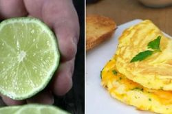 Tại sao nhiều người có thói quen vắt vài giọt chanh vào trứng trước khi rán?