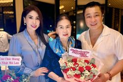 Mẹ ruột Lý Hùng tuổi xế chiều đón sinh nhật bình yên, ấm áp bên con cháu