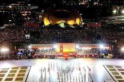Mãn nhãn màn trình diễn võ thuật các chiến sĩ công an nhân dân