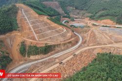 Đường Hồ Chí Minh đoạn Chợ Chu - Ngã ba Trung Sơn tiếp tục lùi tiến độ