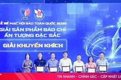 B&aacute;o v&agrave; ph&aacute;t thanh, truyền h&igrave;nh H&agrave; Tĩnh đoạt giải tại Hội B&aacute;o to&agrave;n quốc