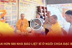 Tri ân hơn 500 nhà báo liệt sĩ ở ngôi chùa đặc biệt