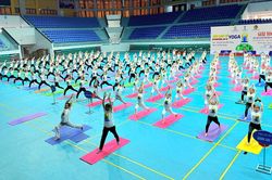 300 vận động vi&ecirc;n tham dự Giải Yoga c&aacute;c C&acirc;u lạc bộ tỉnh Bắc Ninh