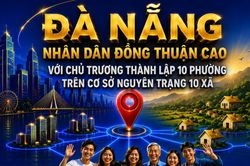 99,48% hộ dân đồng thuận chủ trương thành lập các phường