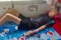 Hoàn cảnh gia đình khó khăn có con bị ung thư máu cần giúp đỡ