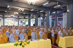 TP.HCM: Gần 600 chư Ni tham gia Khóa bồi dưỡng Luật học tại trường hạ chùa Vạn Phước