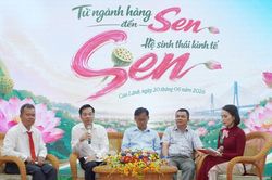 Đồng Tháp tìm giải pháp xây dựng hệ sinh thái kinh tế sen