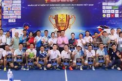 Sôi động giải Pickleball Báo chí - Truyền hình và Doanh nghiệp toàn quốc 2026