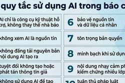 10 quy tắc sử dụng AI trong báo chí
