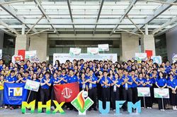 Chuyến xe tình nguyện Mùa hè xanh UFM chính thức lăn bánh