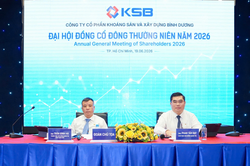 ĐHĐCĐ KSB 2026: Ước lãi 6 tháng vượt 65% kế hoạch, dồn lực phát triển khu công nghiệp và tăng công suất mỏ đá