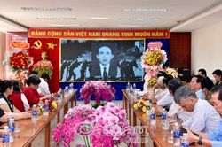 Họp mặt nguyên Tổng Biên tập báo Đảng khu vực ĐBSCL