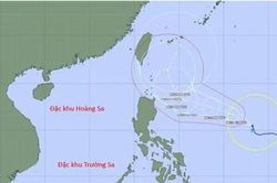 Thông tin mới nhất về bão Mekhala gần Biển Đông