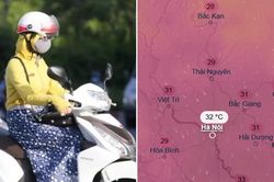 Hà Nội có thể đón gió Đông Bắc sau đợt nắng nóng, nhiệt độ sẽ giảm ra sao?
