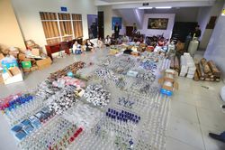 Những chiếc 'coóng nghệ thuật' phục vụ người chơi ma túy bị triệt phá ở TP.HCM