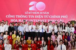 Lời cảm ơn của Cổng Thông tin điện tử Chính phủ cho hành trình 20 năm và 101 năm ngày Báo chí cách mạng Việt Nam