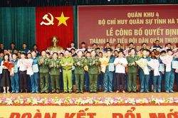 Kiện toàn Ban Chỉ huy Quân sự cấp xã: Thành lập 68 tiểu đội dân quân thường trực