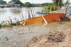 Cần Thơ công bố tình huống khẩn cấp sạt lở bờ sông Ba Láng