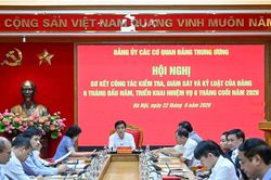 Trọng tâm là kiểm tra, giám sát việc tổ chức thực hiện các nghị quyết, kết luận của Trung ương