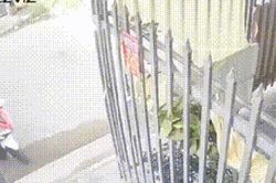 CLIP: Người phụ nữ bị cướp giật dây chuyền, ngã xuống đường