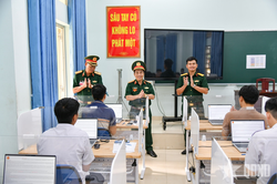 Kỳ thi đánh giá năng lực phục vụ tuyển sinh vào các trường Quân đội: Chính quy, an toàn, đậm chất nhân văn