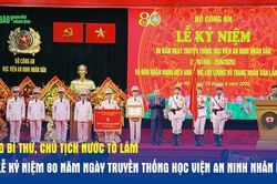 Tổng Bí thư, Chủ tịch nước Tô Lâm dự Lễ kỷ niệm 80 năm Ngày truyền thống Học viện An ninh nhân dân