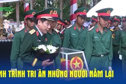 Hành trình tri ân những người nằm lại