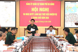 Đảng ủy Quân sự TP Đà Nẵng chủ động phối hợp lãnh đạo hoàn thành xuất sắc nhiệm vụ quân sự, quốc phòng