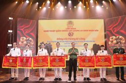 Đoàn nghệ thuật quần chúng CATP Đà Nẵng xuất sắc giành giải A toàn đoàn