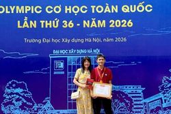 Nguyễn Quốc Trường - Hành trình vượt giới hạn bản thân đến hai lần giành Huy chương Vàng Olympic Cơ học toàn quốc
