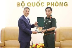 Đại tướng Phan Văn Giang tiếp Quyền Bộ trưởng Bộ Hải qu&acirc;n Hoa Kỳ