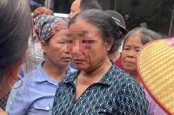 Xác minh thông tin người bán rau bị xịt nước chảy máu mặt ở Phú Thọ