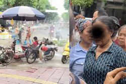 Hé lộ nguyên nhân vụ bà bán rau bị xịt nước chảy máu mắt ở Phú Thọ