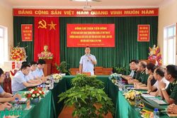 Bí thư Tỉnh ủy Điện Biên thăm, làm việc tại Đồn Biên phòng Si Pa Phìn