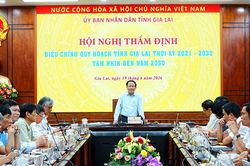 Gia Lai điều chỉnh quy hoạch tỉnh theo m&ocirc; h&igrave;nh 3 trục, 2 khu kinh tế
